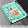 Organisateur tiroir cuisine extensible ajustable plateau… – vue 6