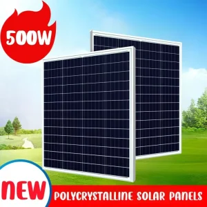 Kit de panneaux solaires 500W avec contrôleur 12V, polychrystallinesiliconpowersupply, cellule solaire portable rechargeable pour l’extérieur, gen domestique Kit de panneaux solaires 500W avec contrôleur 12V, polychrystallinesiliconpowersupply, cellule solaire portable rechargeable pour l’extérieur, gen domestique