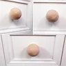 Boutons boule de bois-boutons de meubles ronds en bois… – vue 5