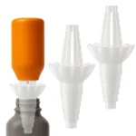 Entonnoir de bouteille de parfum rechargeable, Kit de vidange de bouteille, connecteurs de transfert de liquide, huile de remplissage inférieure, Lotion, distributeur de shampoing