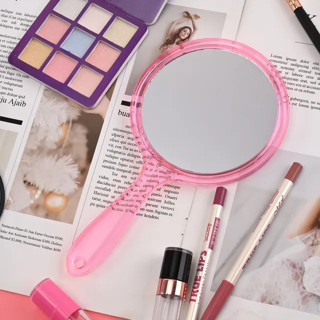 Miroir de maquillage grossissant double face avec poignée – vue 5