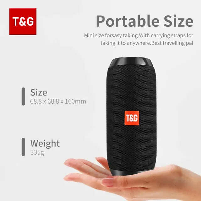 Haut-parleur Bluetooth T & G TG117 – vue 4
