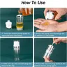 Paquet de 3 bouteilles à pompe sans air 3.4oz/1.7oz… – vue 3