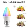 LED RGB lampe projecteur ampoule E27 E14 GU10 B22 AC120V… – vue 5