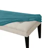 Housse de tabouret rectangulaire élastique – vue 4
