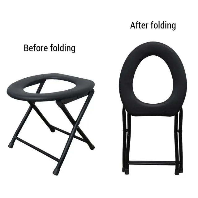 Siège toilette pliant portable camping voyage… – vue 3