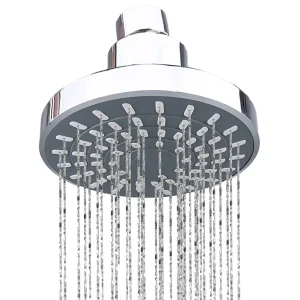 Pulvérisateur de pommeau de douche mural HOF/05, pulvérisation supérieure, pluie réglable, buse supérieure, luminaire de ménage, 4&Prime;