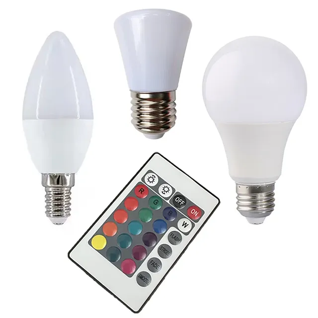 Ampoule LED multicolore RGB – vue 6
