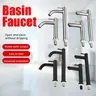 Robinet de lavabo en acier inoxydable 304 – vue 6