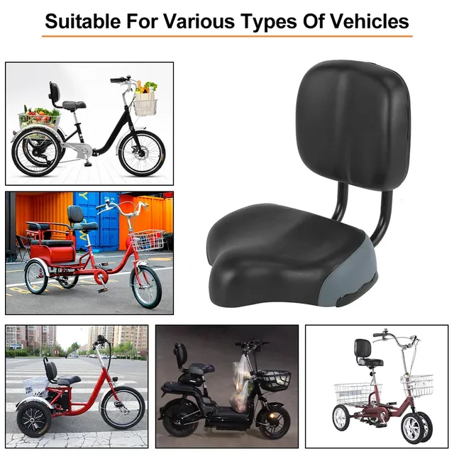Sièges de vélo confortables pour hommes et femmes – vue 4