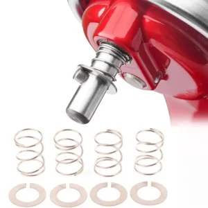 2/4 ensemble de ressorts et de rondelles en acier inoxydable, paquet de 4 adaptés au batteur sur socle Kitchenaid 3.5/4/5/6/7/8Qt, accessoires pour mélangeurs d’aide à la cuisine 2/4 ensemble de ressorts et de rondelles en acier inoxydable, paquet de 4 adaptés au batteur sur socle Kitchenaid 3.5/4/5/6/7/8Qt, accessoires pour mélangeurs d’aide à la cuisine