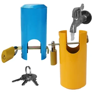 SI FANG – serrure de robinet d&rsquo;extérieur avec clé, couvercle de Protection antivol, interrupteur d&rsquo;eau, outil de Protection du robinet verrouillable