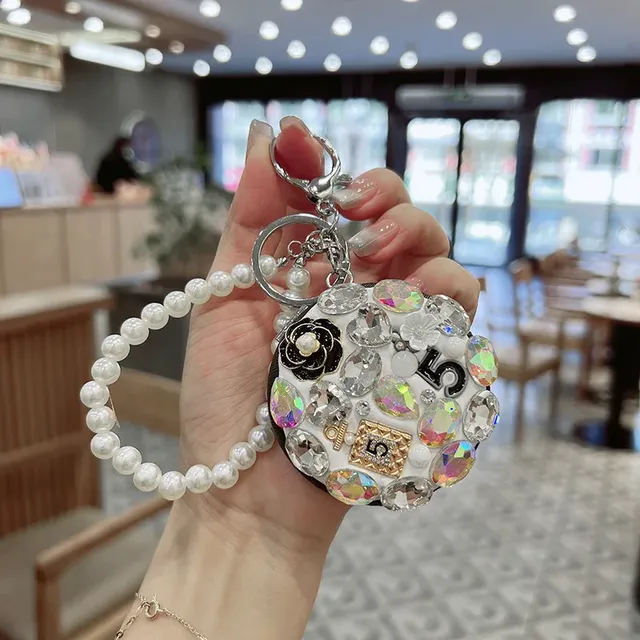Miroir de maquillage en diamant scintillant – vue 4