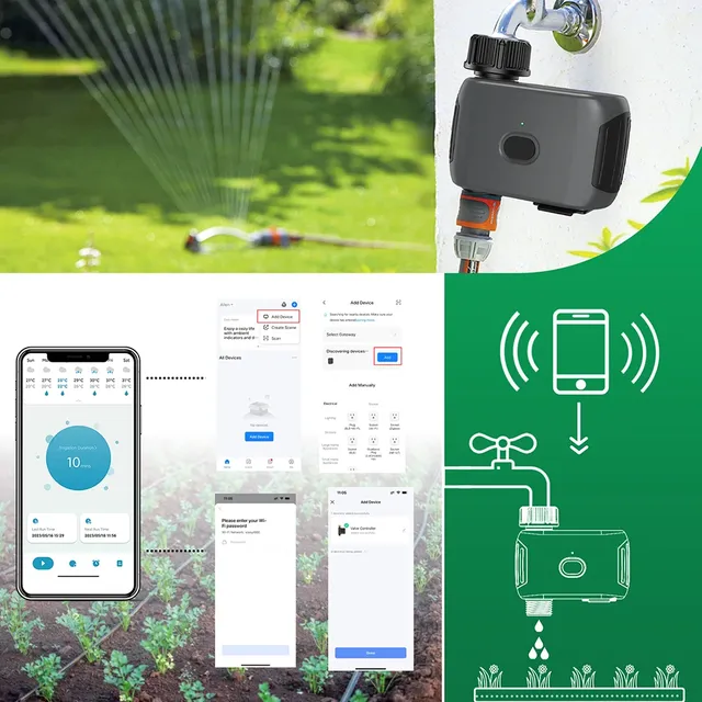 Vanne d'eau intelligente – vue 2