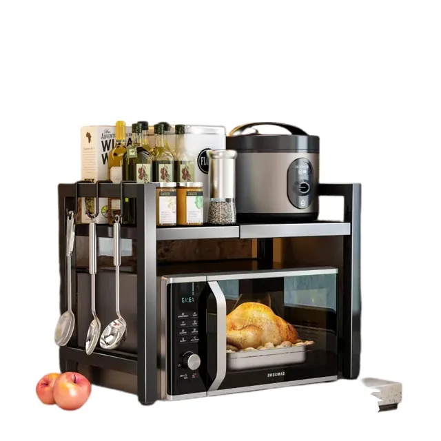 Support de rangement pour micro-ondes de cuisine de… – vue 6