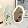 Miroir maquillage table ondulé irrégulier ABS verre… – vue 1
