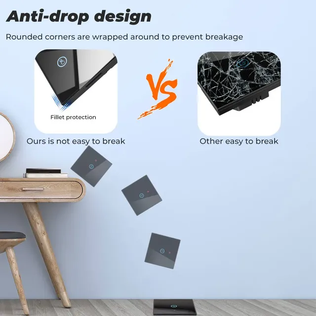 GERMA maison intelligente sans fil interrupteur tactile… – vue 6