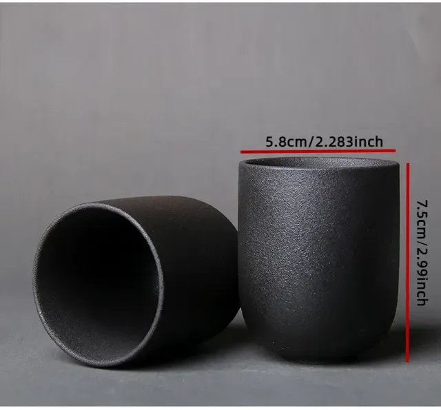 Tasses à eau en céramique de 120ml – vue 6
