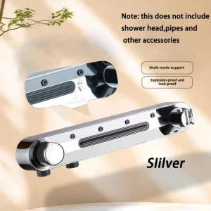 Pommeau de douche mural haute pression, sans poinçonnage, réglable, 3 Modes, Spray de douche à pluie pour accessoires de salle de bains