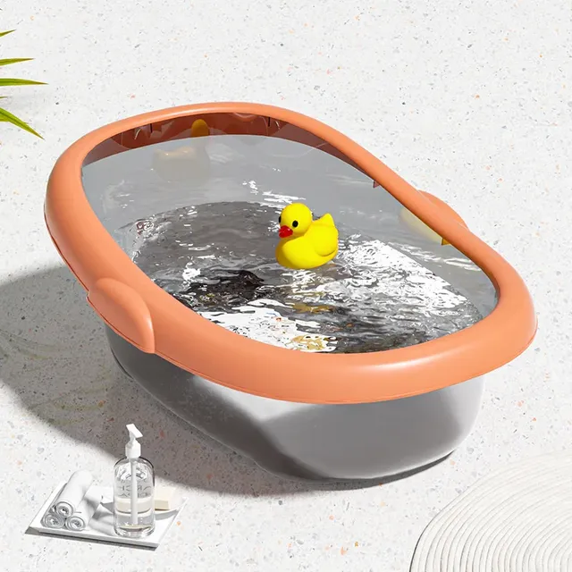 Baignoire nourrisson portable plastique épais grande… – vue 2