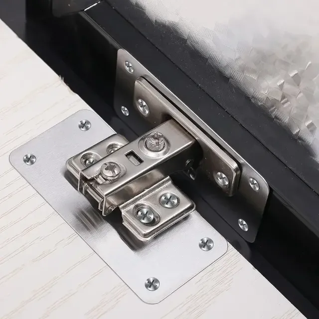 Kit de plaque de réparation de charnière d'armoire – vue 4