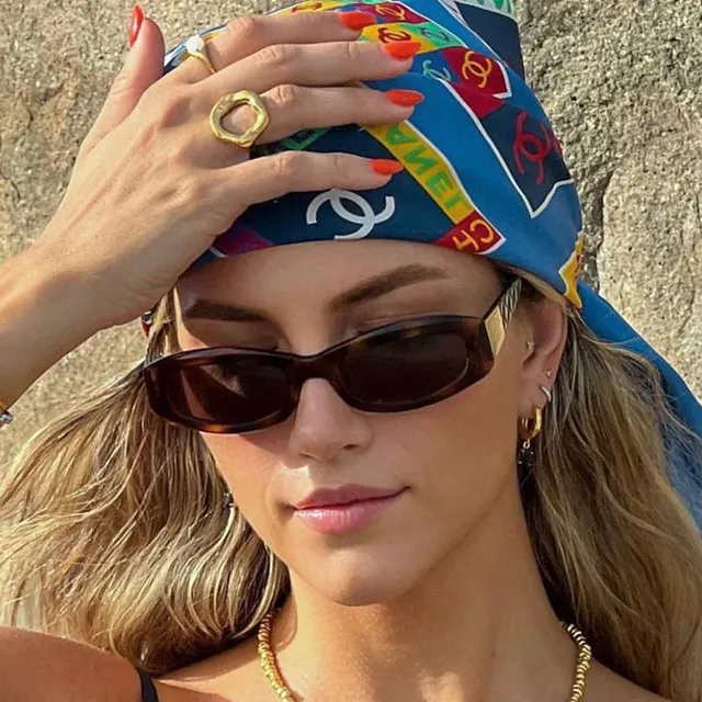 Lunettes de soleil ovales à petite monture pour femmes… – vue 2