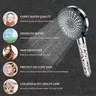 Pommeau de douche avec filtre de réglage de l'eau à 5… – vue 2