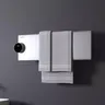Chauffe-serviettes électrique minimaliste – vue 1