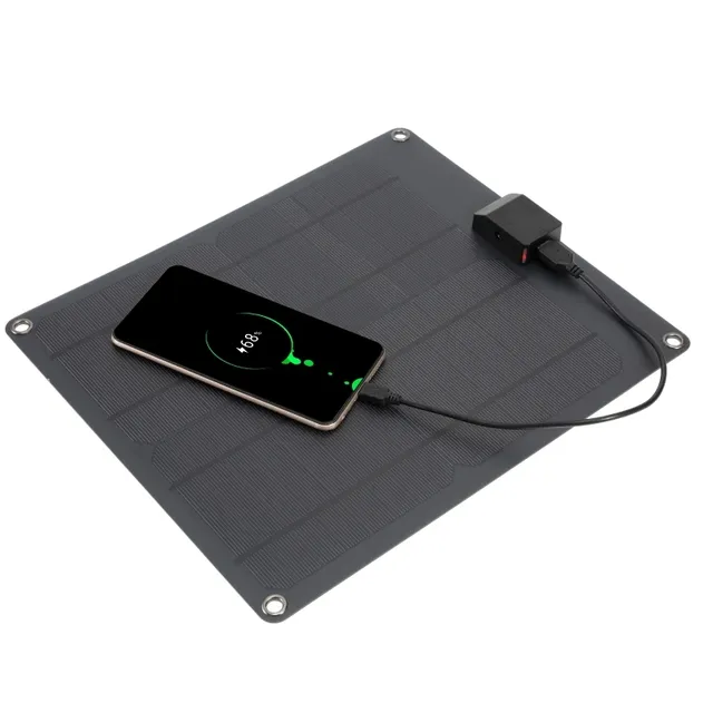 Panneau solaire portable USB – vue 3