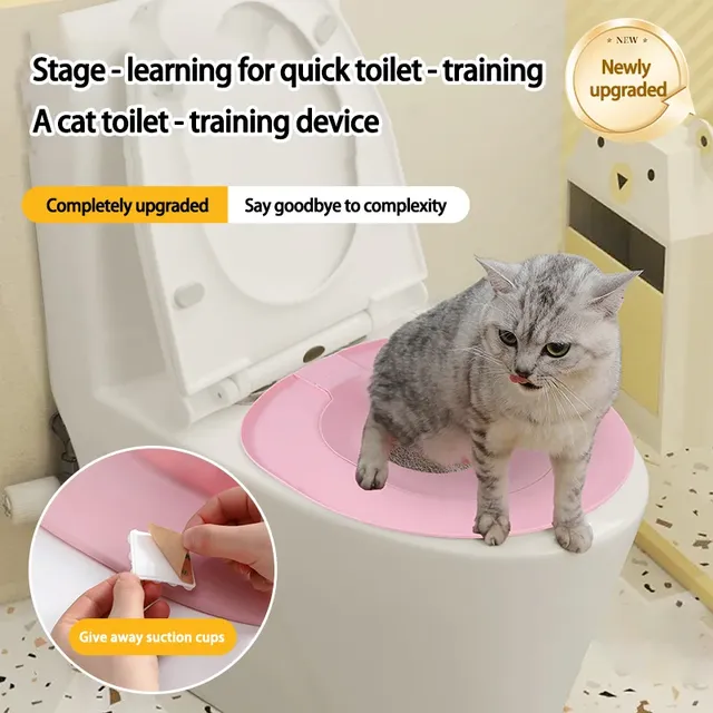 Siège d'entraînement de toilette pour chat facile à… – vue 5