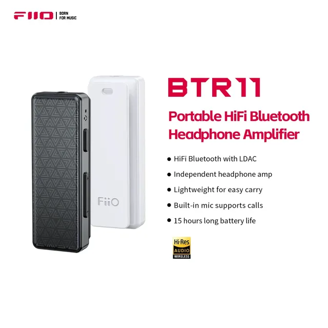 FiiO BTR11 récepteur Bluetooth53 LDAC minijack35mm…