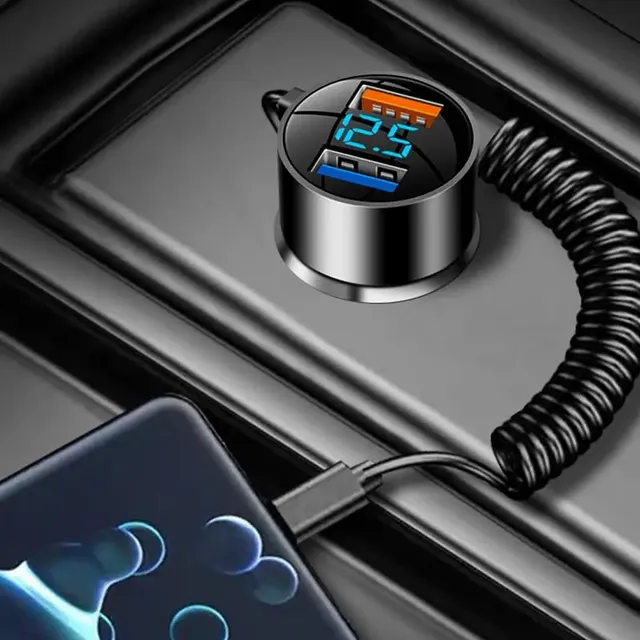 Chargeur de voiture USB C chargeur de Type C charge… – vue 2
