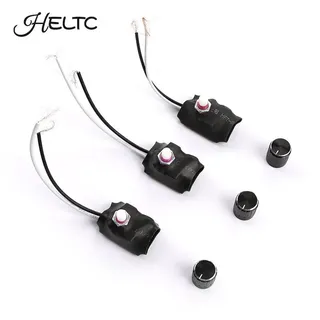 Variateur potentiomètre rotatif noir aluminium bouton amovible…