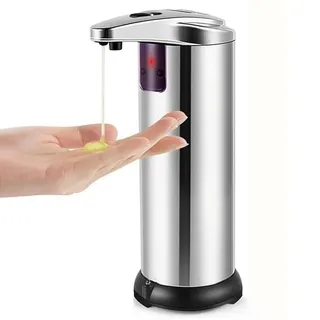 Distributeur savon automatique sans contact acier inoxydable 304…