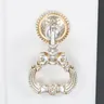 Poignées meubles antiques argent doré alliage zinc… – vue 6