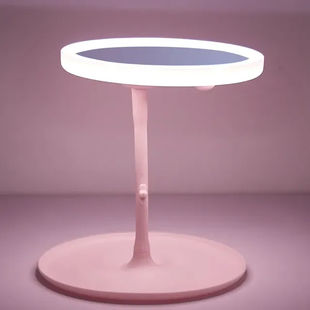 Miroir de maquillage à écran tactile LED – vue 4