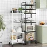 Étagère rangement cuisine cinq niveaux roulettes… – vue 3