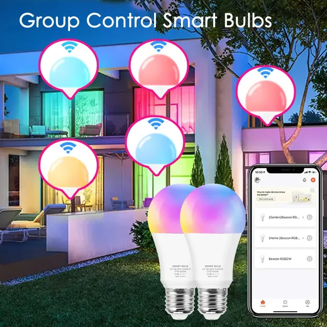 Ampoule Led intelligente Bluetooth E27 – vue 2