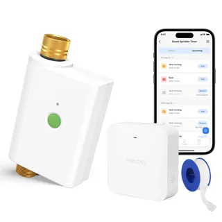 Minuterie arrosage intelligente Meross WiFi raccords laiton filetés…
