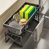 Égouttoir d'évier de cuisine en acier inoxydable – vue 2