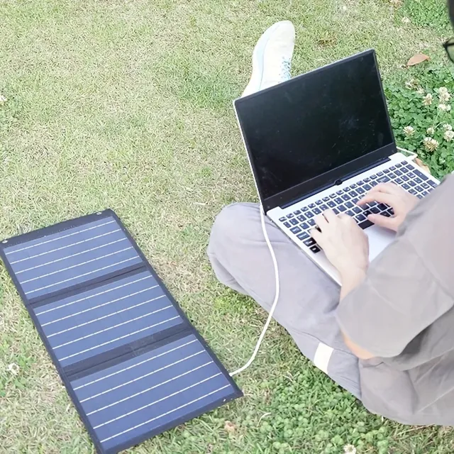 Panneau solaire 90W avec USB – vue 3