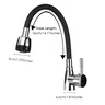 Robinet de lavabo de cuisine Flexible à double engrenage – vue 3