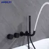 HOShower-Ensemble de Bec de Baignoire à Main en Laiton… – vue 3