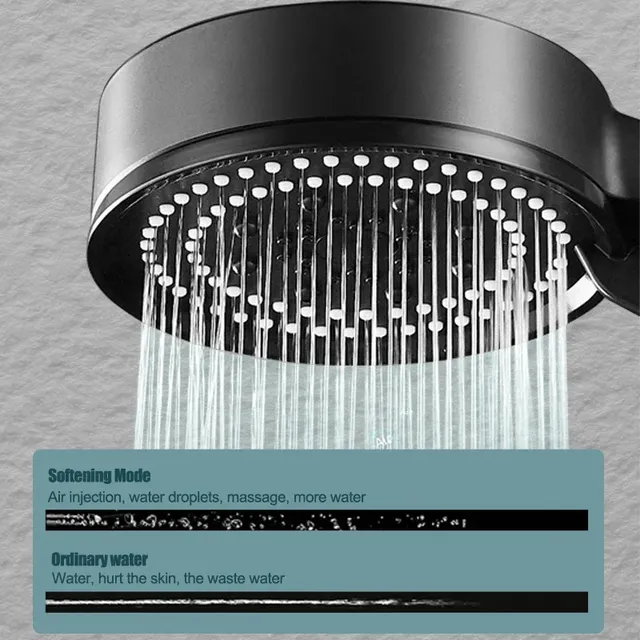 Pommeau de douche à haute pression réglable – vue 2