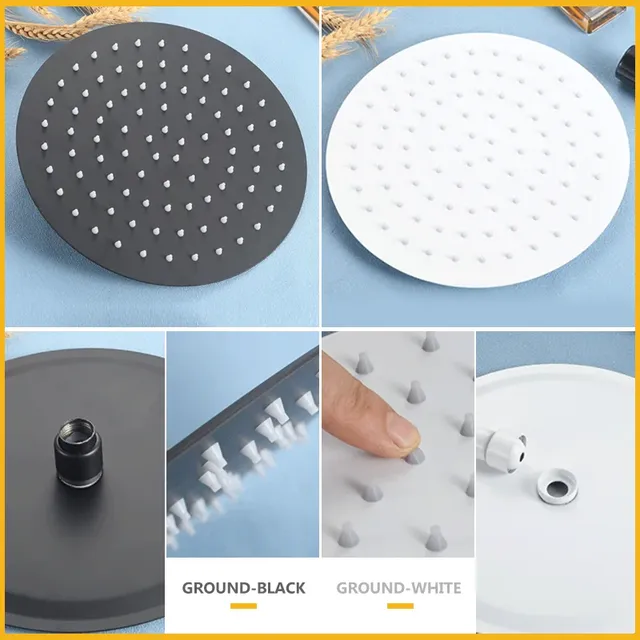 Blanc noir or haute qualité 8/10 pouces en acier… – vue 3