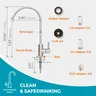 Robinets de cuisine 1/4 " – vue 3