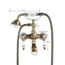 Robinet de baignoire-douche européen rétro avec… – vue 6