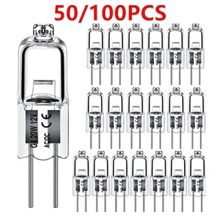 10/50/100 pièces G4 12V 10W 20W ampoules LED ampoules halogènes…