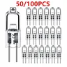 10/50/100 pièces G4 12V 10W 20W ampoules LED ampoules… – vue 1