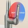 Robinet de lavabo cascade multifonctionnel – vue 6